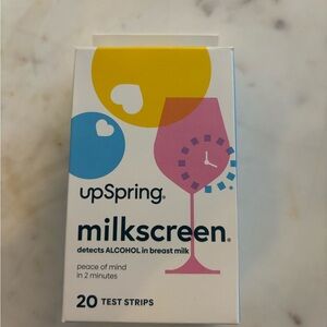 UpSpring Milkscreen Test Strips